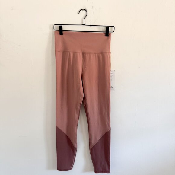 NWT Vuori Colorblock Light Terracotta Studio Leggings M - Picture 2 of 9